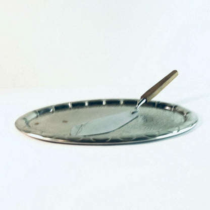 Tortenheber Kuchenheber 50er 60er HOLZ Teak MID CENTURY + Tablett