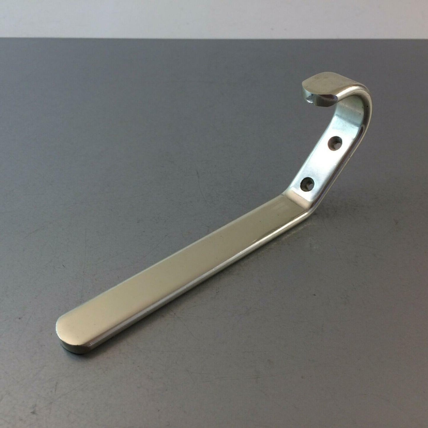 Design 60er 70er Haken Wandhaken Garderobe silber farben 
