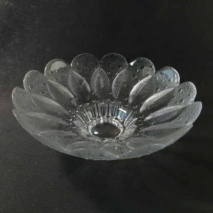 Vintage Glas Schale 27 cm Entw. R. Koschnick  Schüssel 50er 60er MEDEA