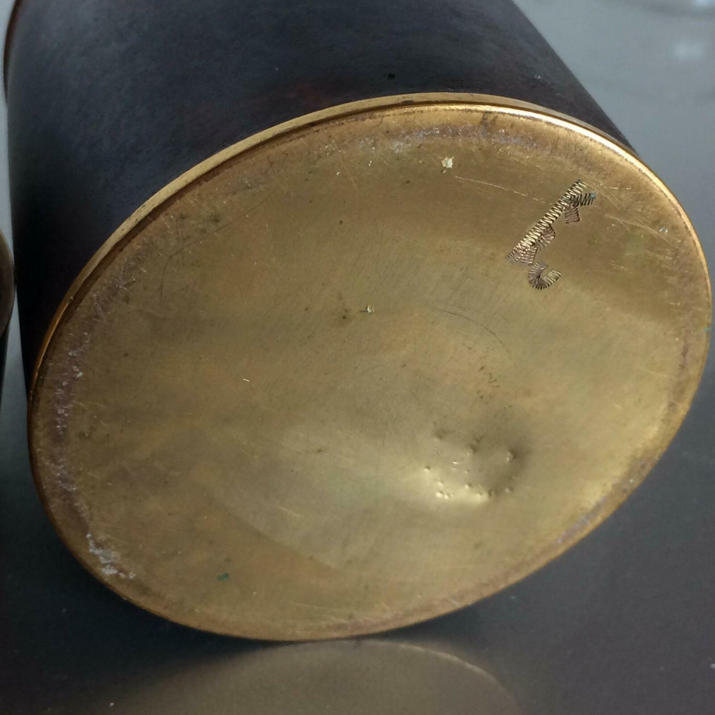 Käthe RUCKENBROD Dose Emaille 50er 60er Stegemaille Cloisonne Deckeldose