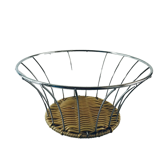 Brotkorb Metall Shabby Vintage Schale Brotschale Obstkorb 20 cm
