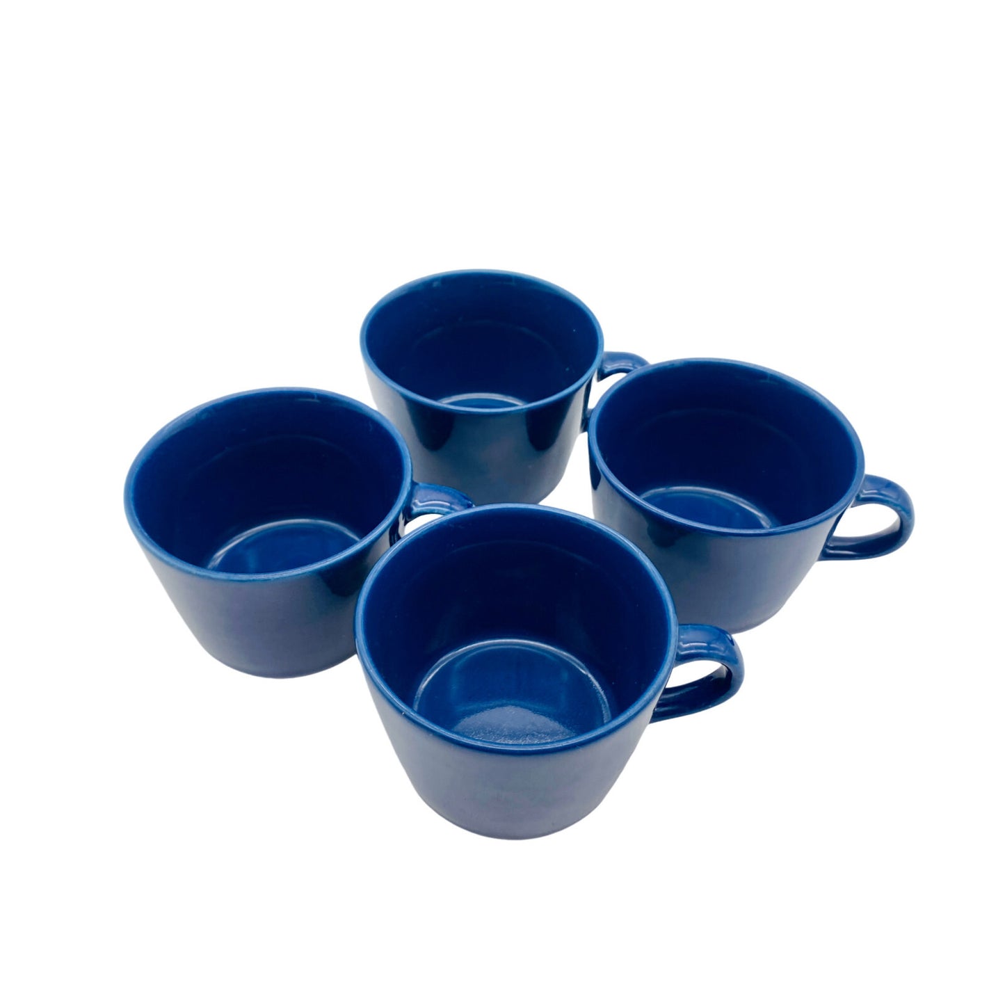 ARABIA Kaj Franck Finnland Kilta Teema BLAU 4er Set Tassen Teetassen