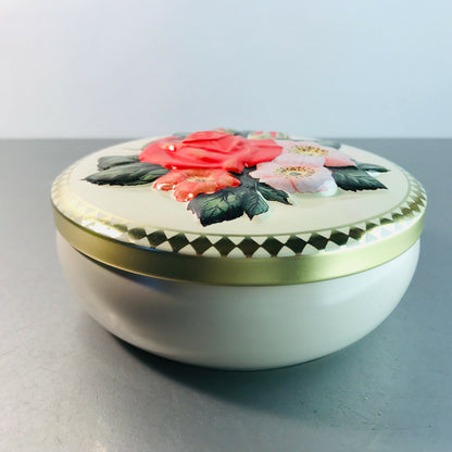 Blechdose Dose aus Metall Blech 13,5 cm Rosen 
