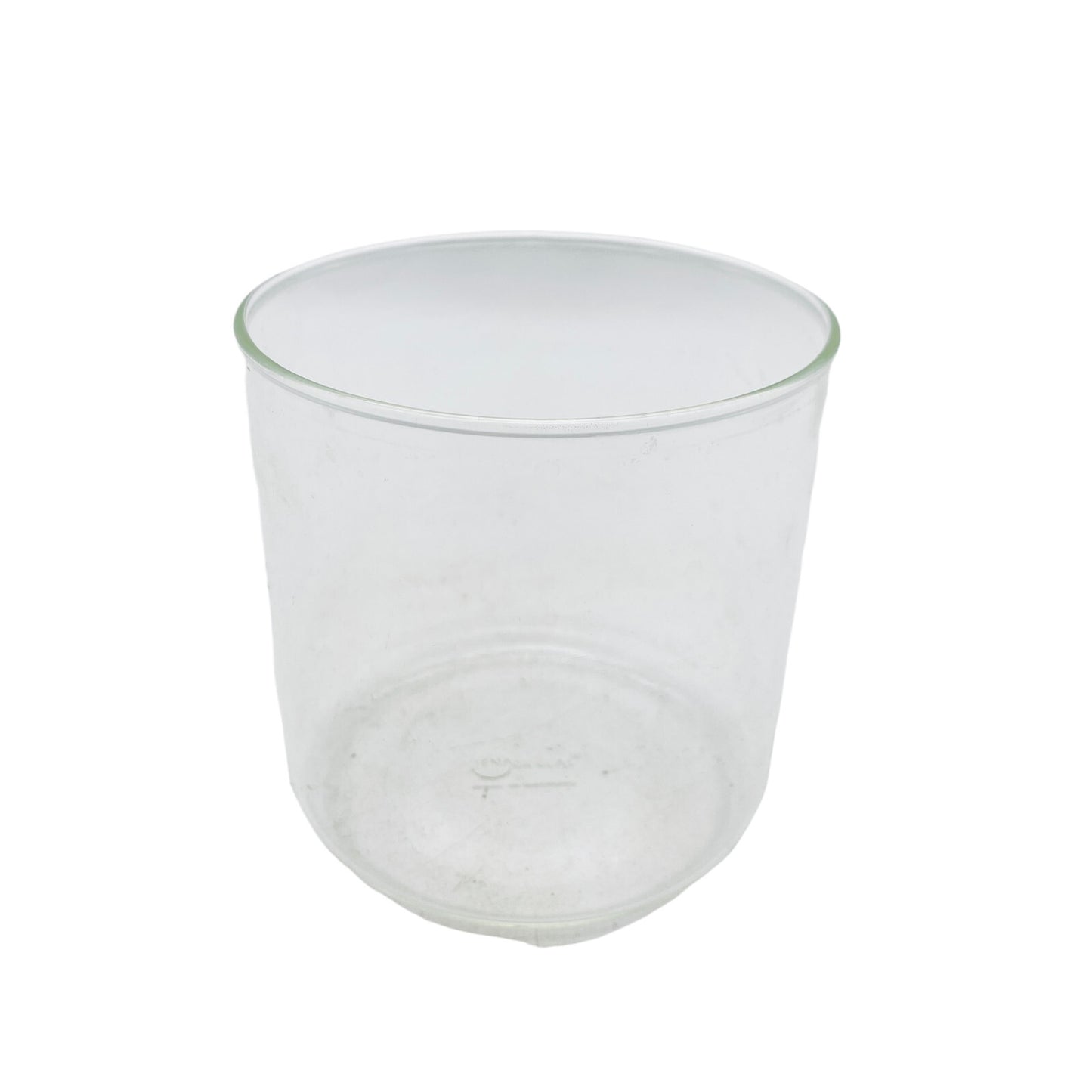 Jenauer Glas Vase H 161cm klar retro Bechervase Dekoration Blumenvase