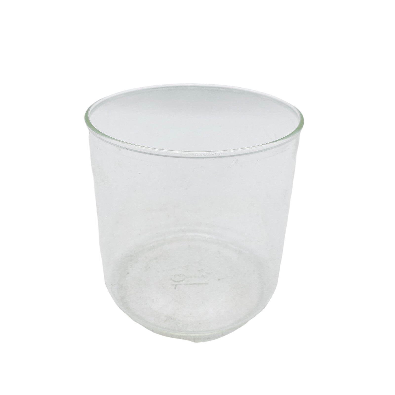 Jenauer Glas Vase H 161cm klar retro Bechervase Dekoration Blumenvase