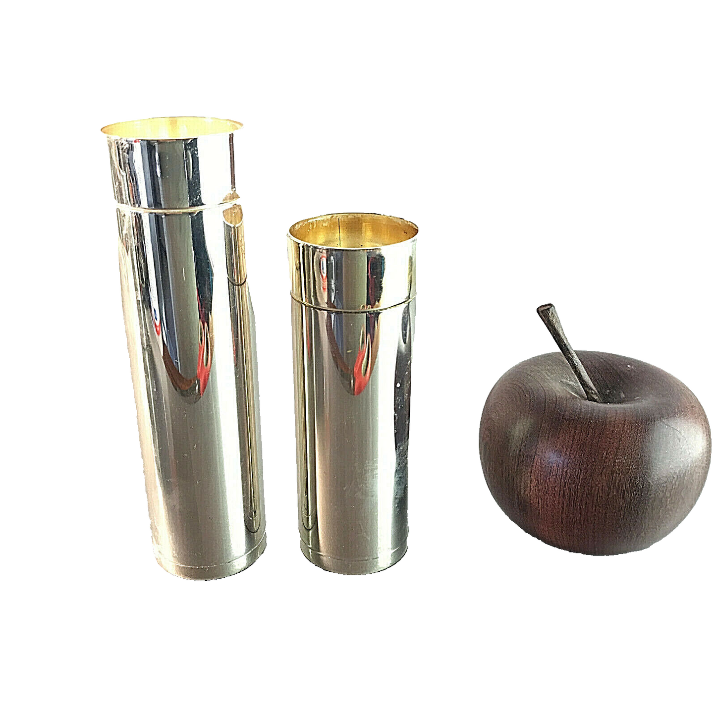 BBI Braucke & Berkenhoff versilbert 60er 70er Kerzenhalter Teelichthalter