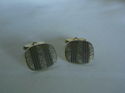 Alte MANSCHETTENKNÖPFE Manschetten CUFFLINKS silber 