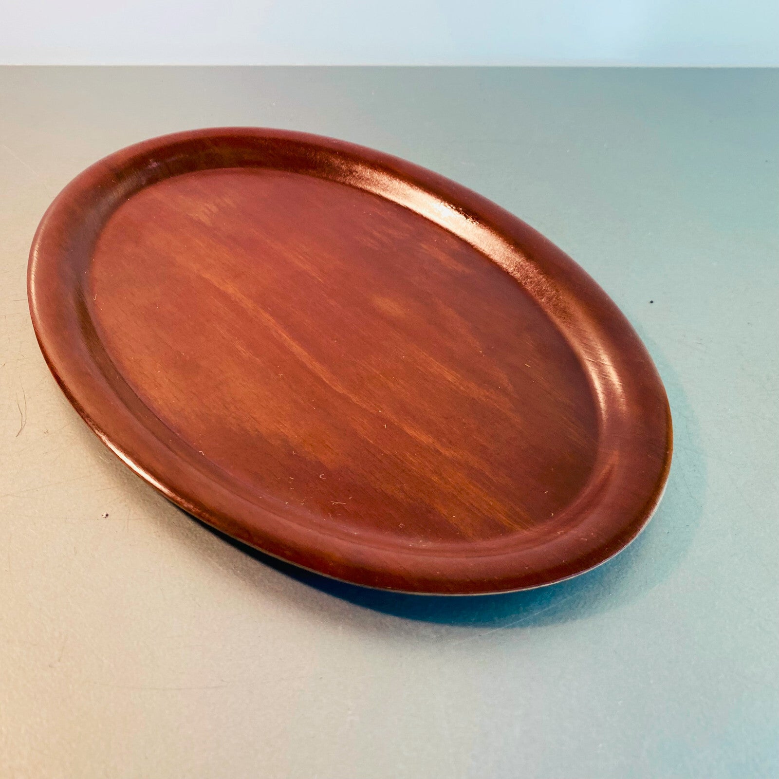 Holz Tablett Espressobar 15,8 x 22,7 cm Pressholz Bistro Kaffeetablett