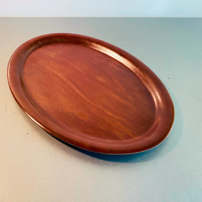 Holz Tablett Espressobar 15,8 x 22,7 cm Pressholz Bistro Kaffeetablett