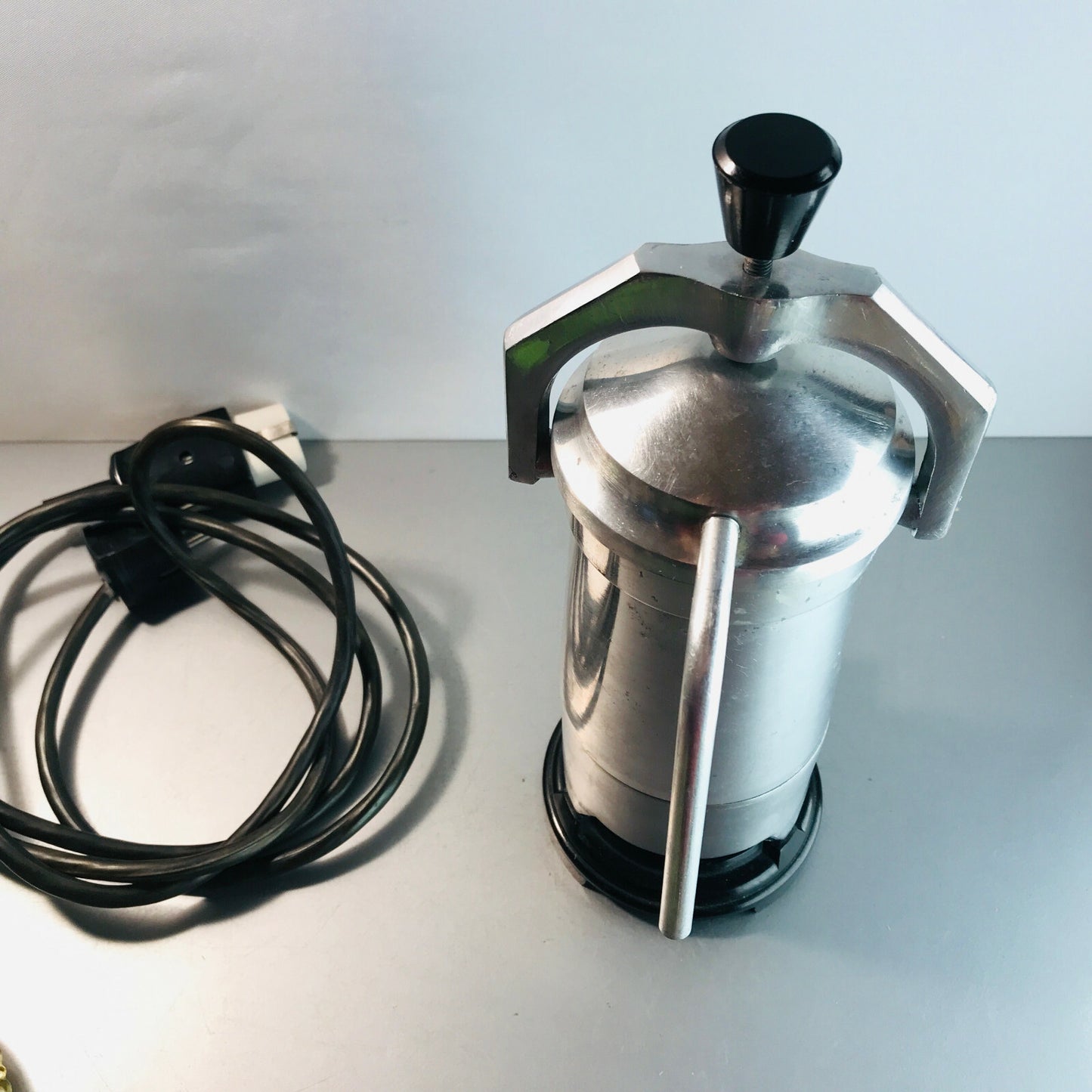 Espressomaschine UNGARN Espressokocher 27,5 Kaffeemaschine Alu 50er 60er