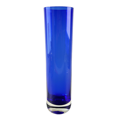 Vase 26 cm MID CENTURY Vase blau 70er 60er  Vintage