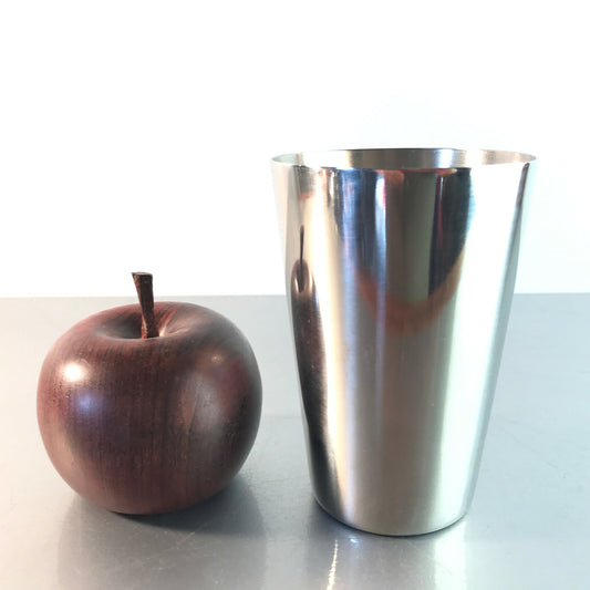 Edelstahl Becher 11 cm Trinkbecher Zahnputzbecher