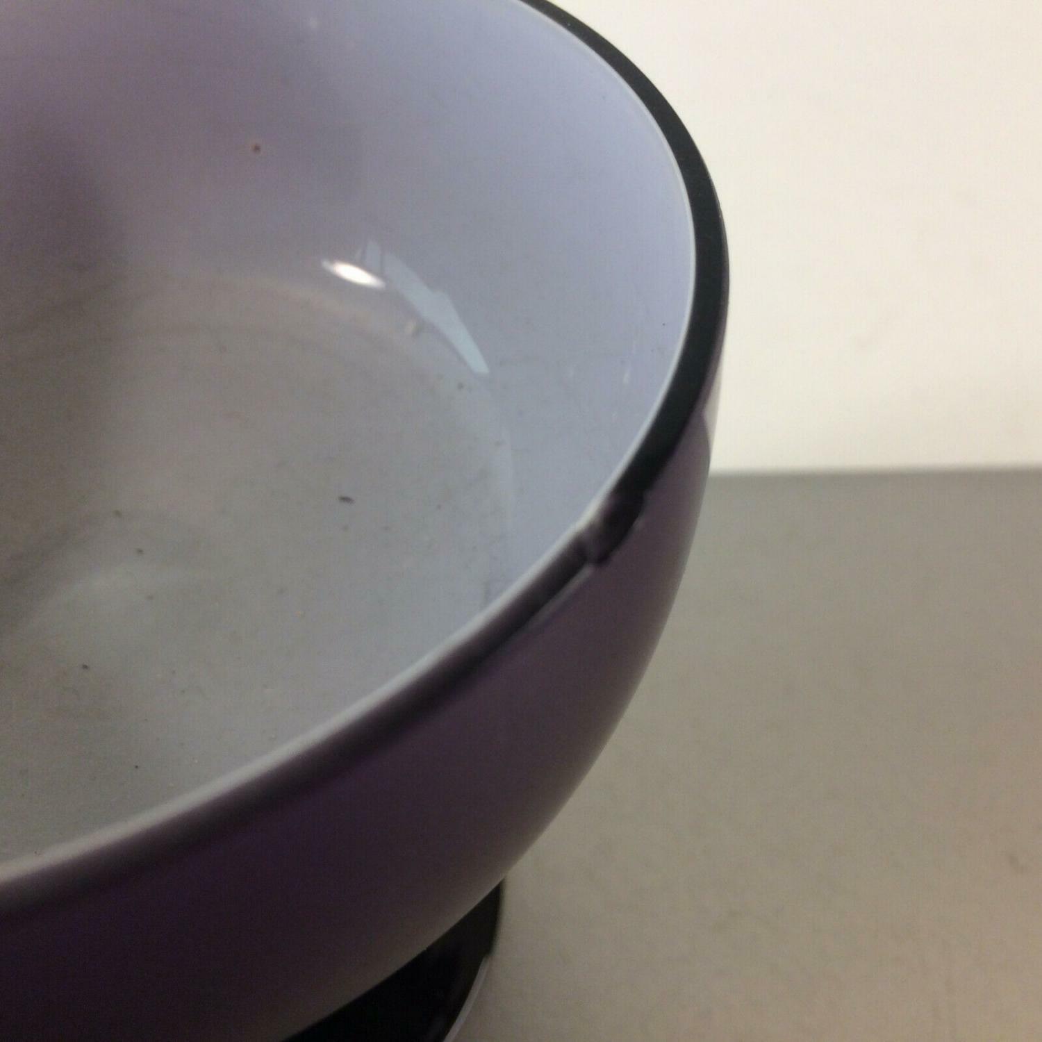 50er 60er Glas Schälchen Schalen MID CENTURY lila Überfang 3er Set