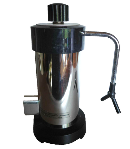 Velox Ferrara PATENT Espressokocher schwarz elektr. 3 Tassen 70er Italy