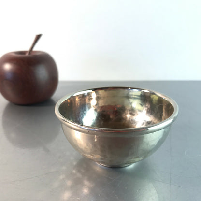 Rahmservice Zuckerschale Schälchen ART DÉCO Mid Century 8,1 cm Hammersch