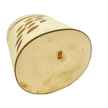 Käthe RUCKENBROD Emaille Deckeldose Dose 50er Stegemaille Cloisonne (sign.)