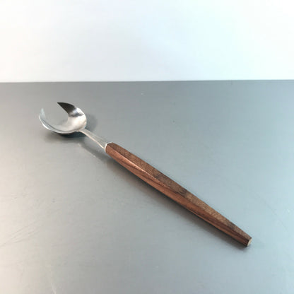 Vintage Löffel Salatbesteck Aufgebelöffel 50er 60er MID CENTURY 24,5 cm