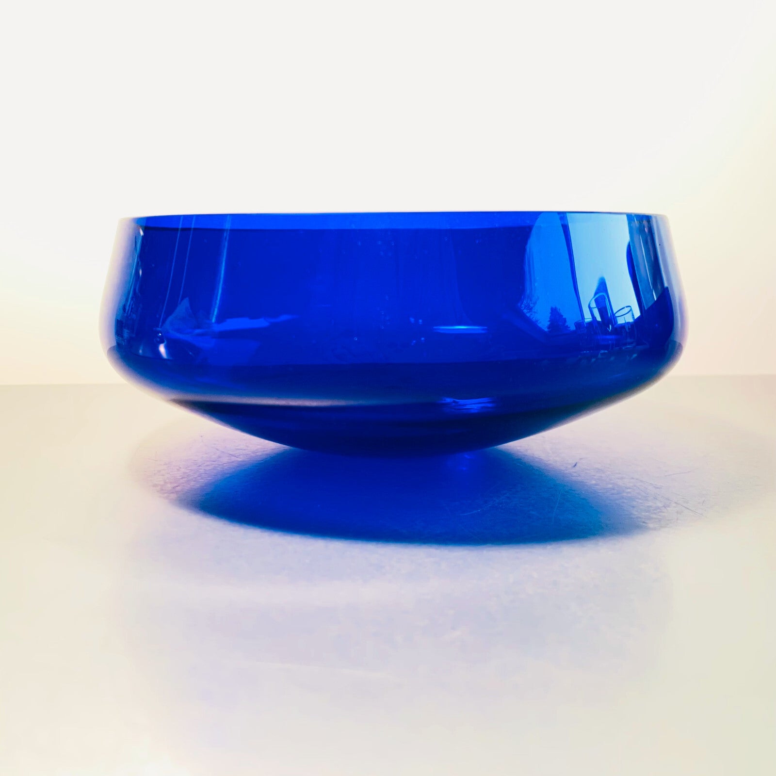 Schalen Schüssel Schälchen Glas 50er 60er blau Set 15/16 cm 50er 60er