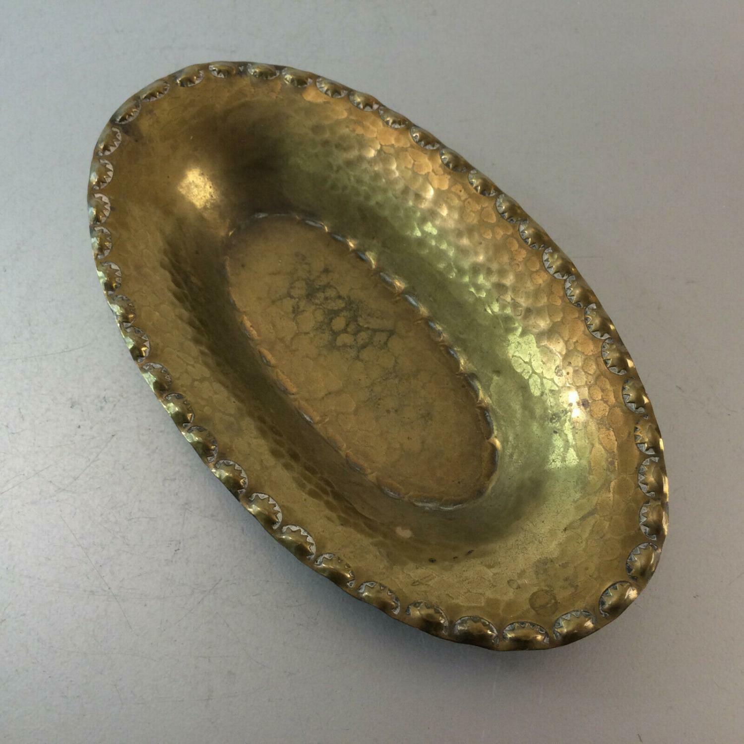 SCHNEPF HAGEN i. W (sig.) Mesing Schale Hammerschlag 20er 30er 40er 