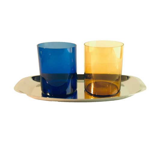 Wassergläser 50er 60er Quist Tablett MID CENTURY Gläser Likörgläser