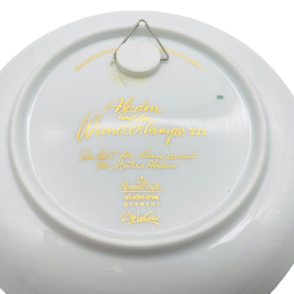 ROSENTHAL Sammelteller Aladin und die Wunderlampe III Der Geist der Lampe