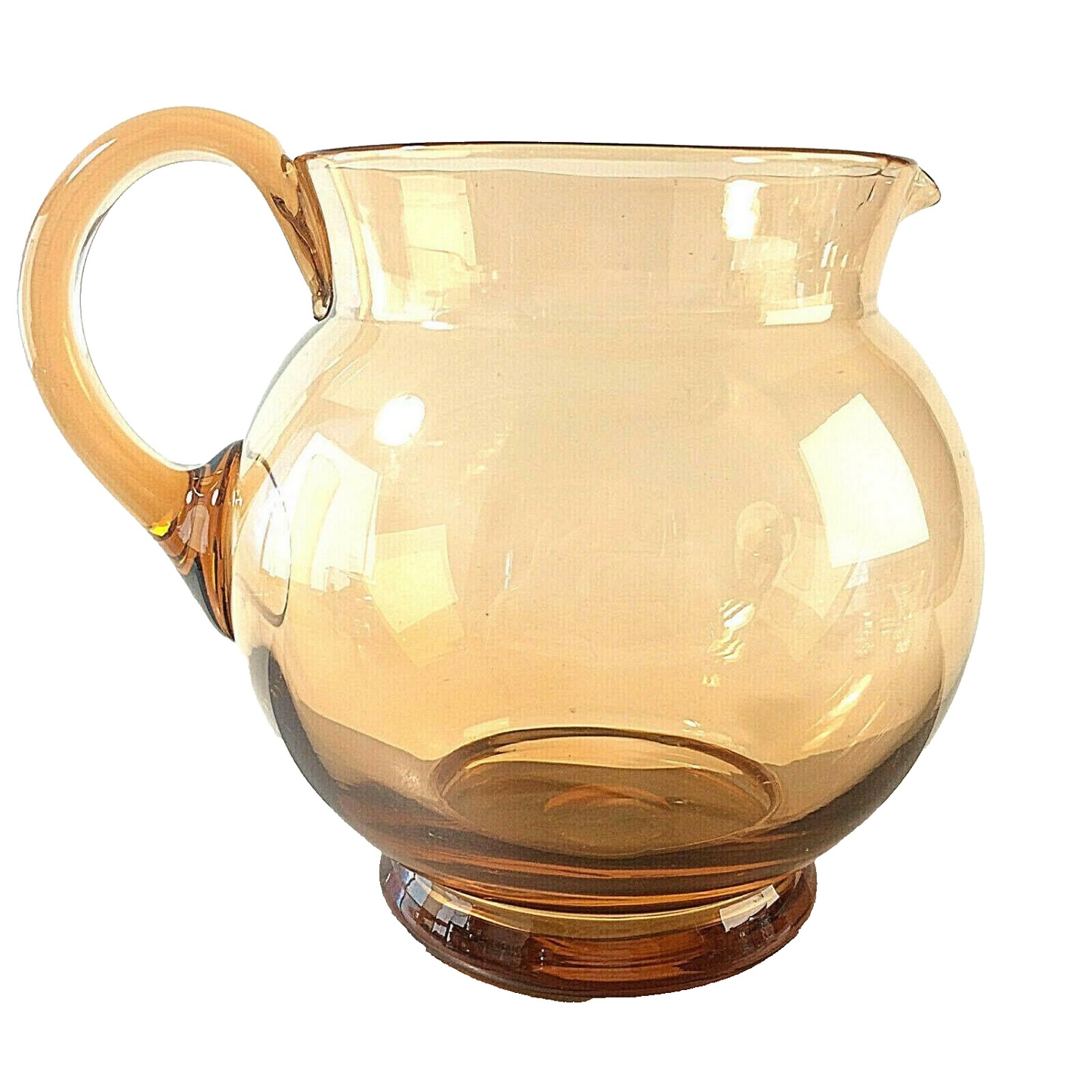 Karaffe Krug Kanne rosa 60er 70er Wasserkrug rosé Rosalin 16,5 cm