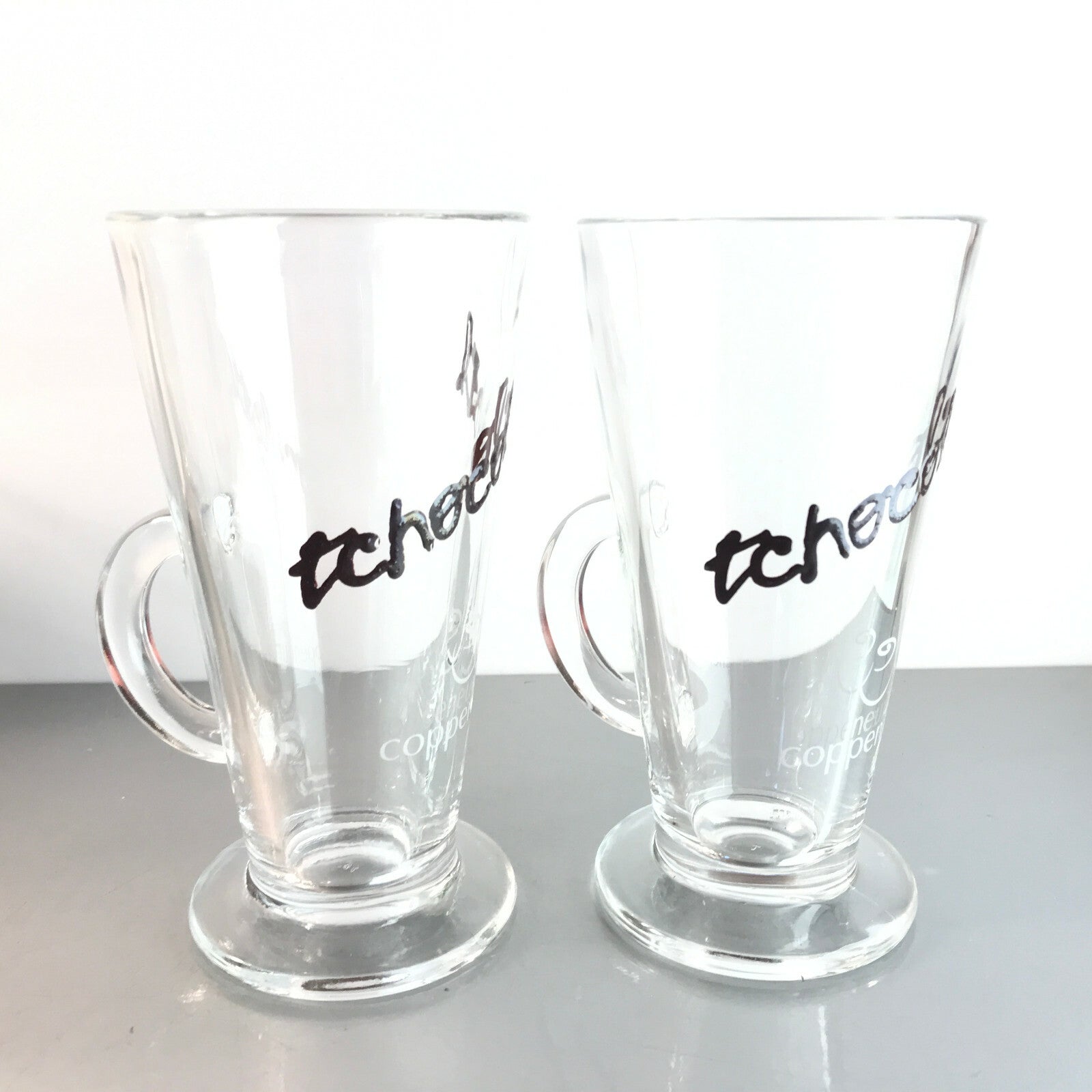 coppeneur Schokoladengläser heiße Schokolade Kaba 2er Set Glas 14,9 cm