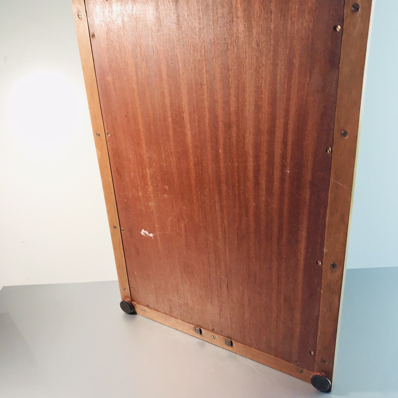 Art Déco 40er 50er 60er Tablett 48,5 x 33,7 cm HOLZ Holztablett 