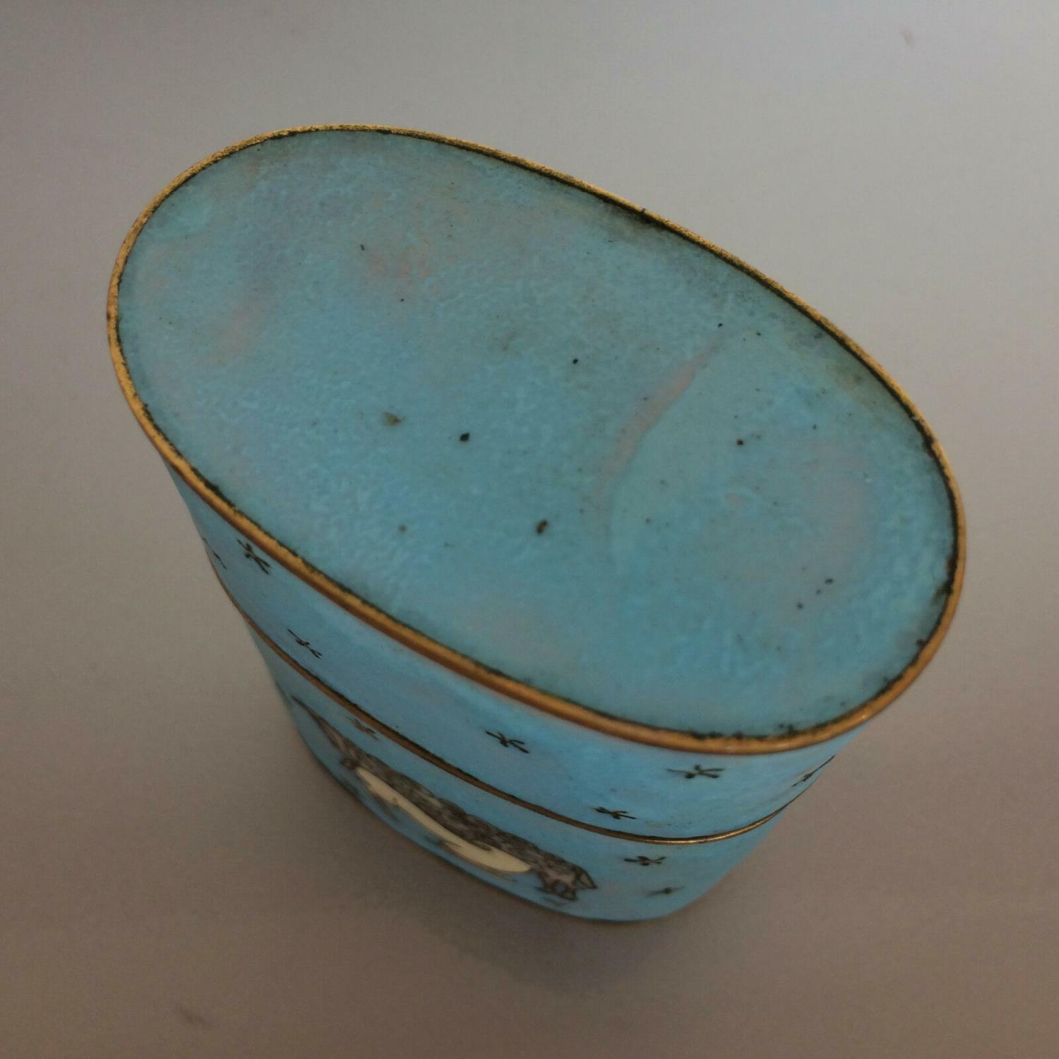 Käthe RUCKENBROD Deckeldose  Cloisonne Email  Dose Emaille 50er 60er