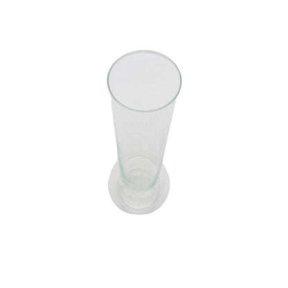 Ersatzschirm Windlicht 60er 70er Glas Petroleumleuchte transparent 25,8 Schirm