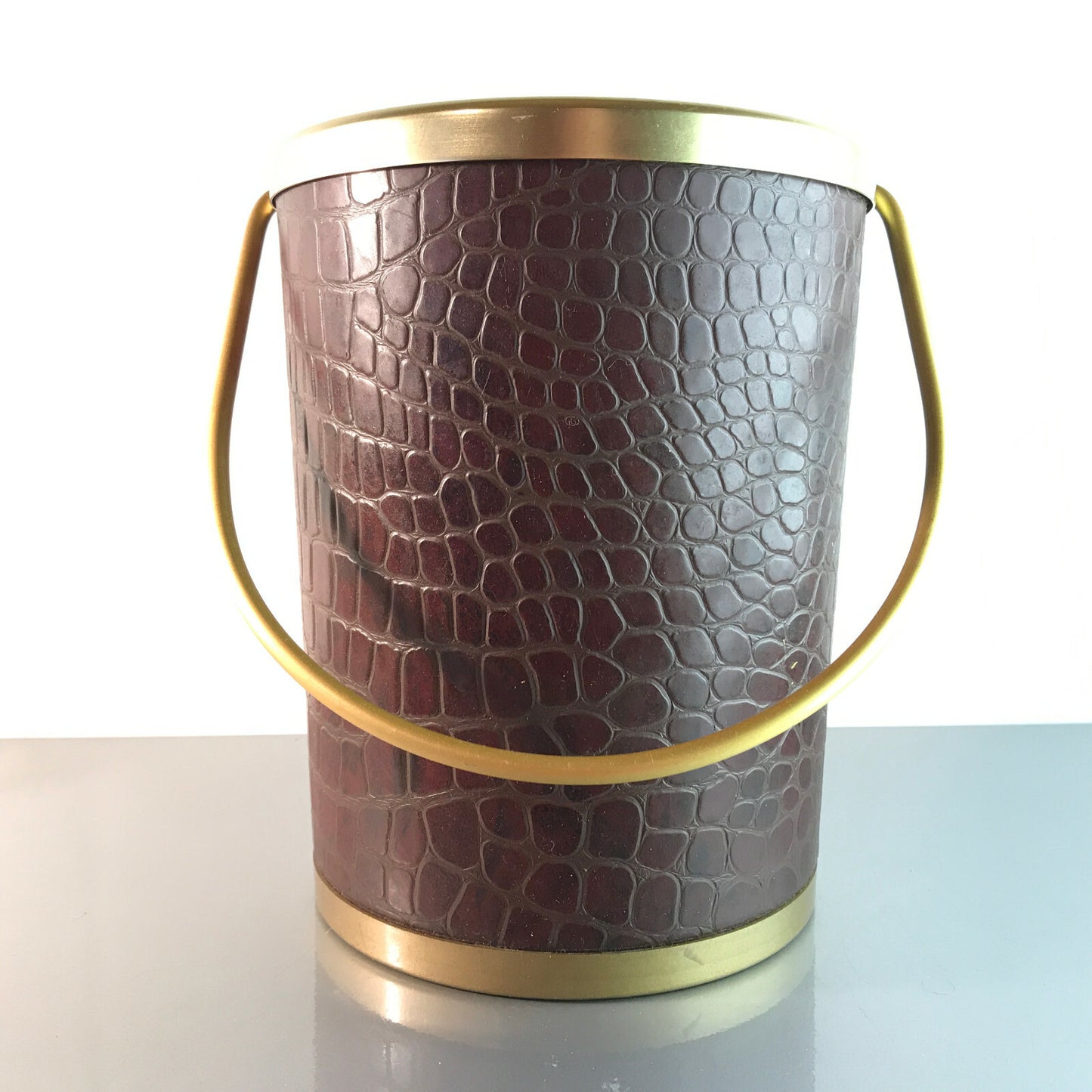 Flaschenständer Flaschenhalter Kunststoff 22 cm 70er 80er D innen 9,5 cm