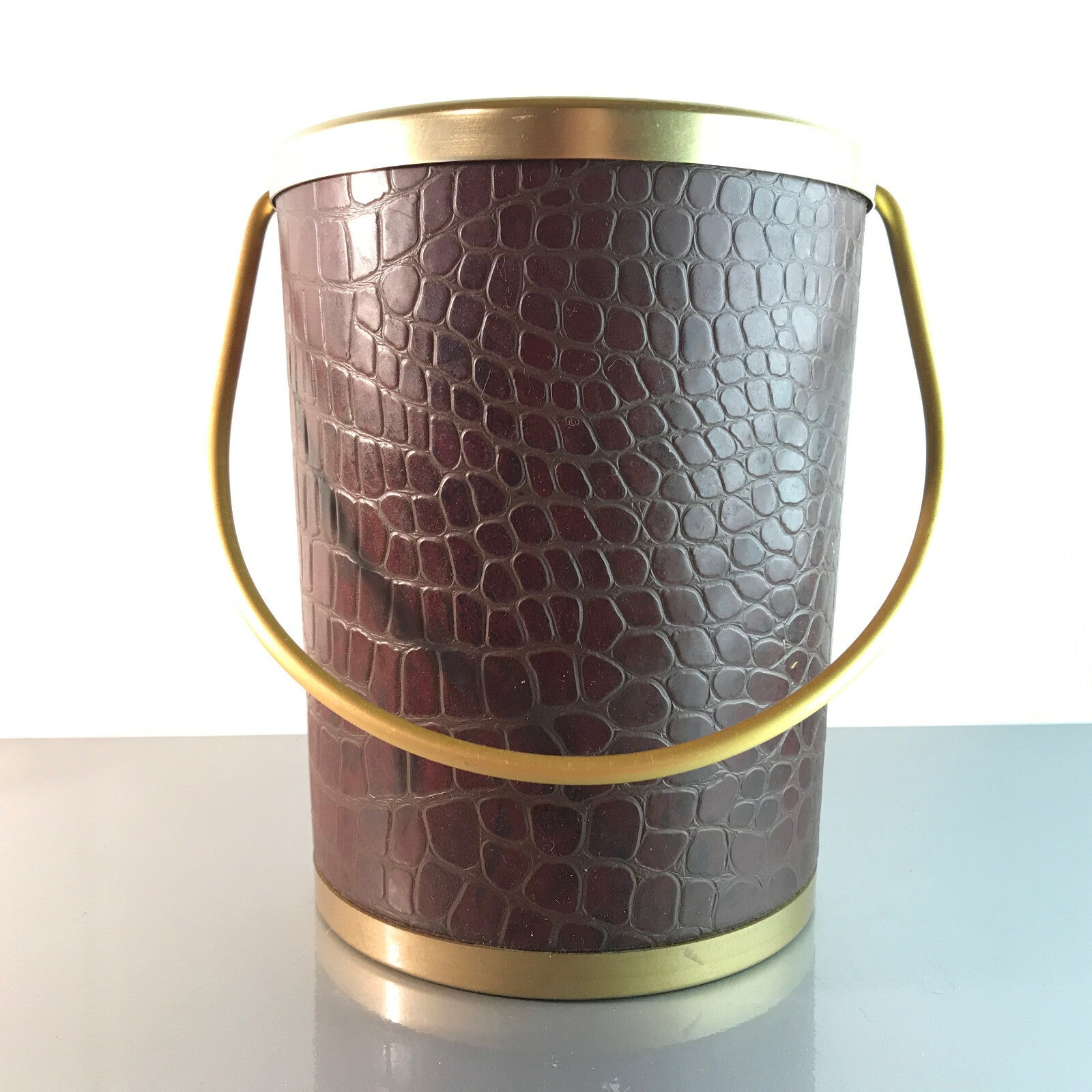 Flaschenständer Flaschenhalter Kunststoff 22 cm 70er 80er D innen 9,5 cm