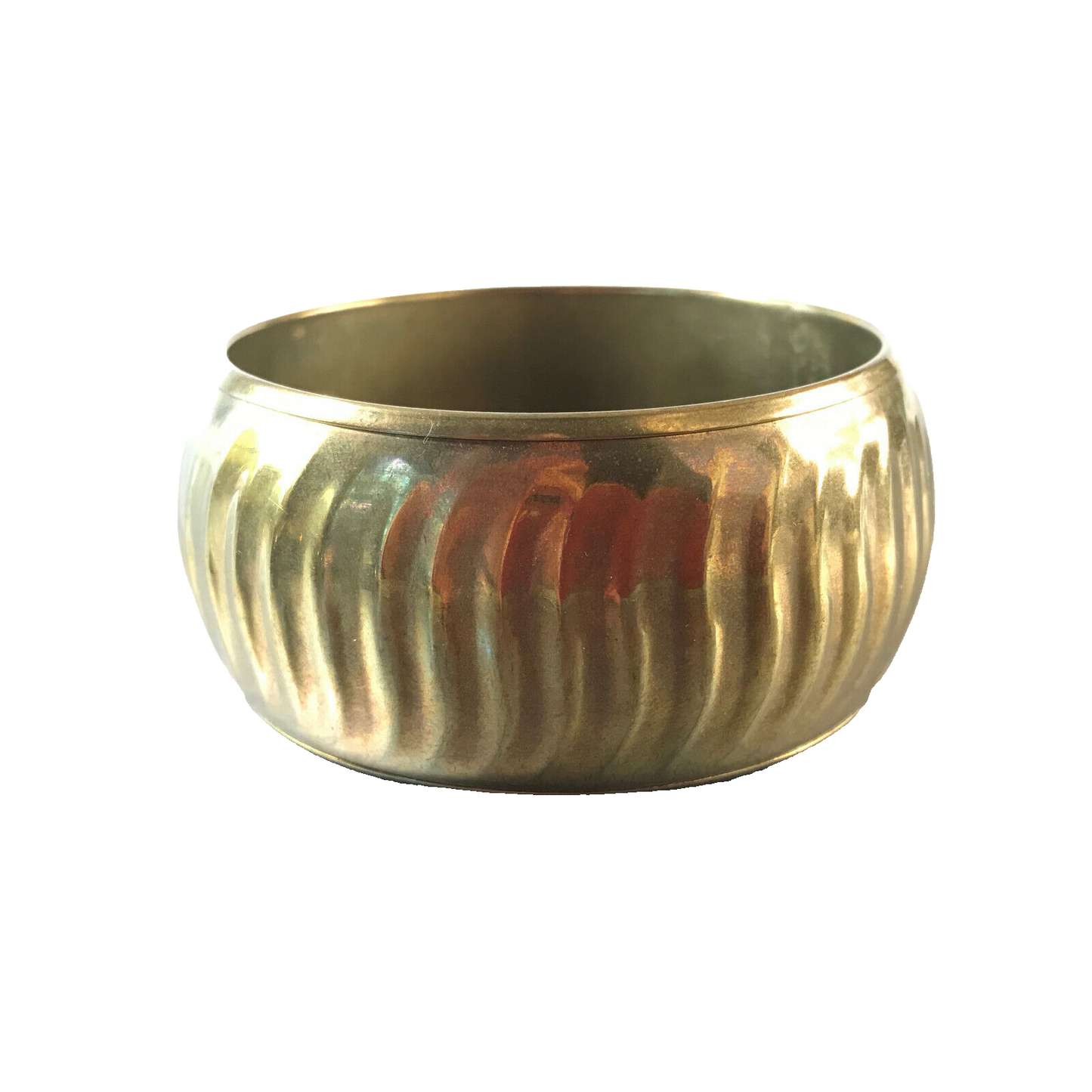 ARMREIF Vintage Messing innen D 6,5 cm Armring 60er 70er Vintage