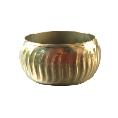 ARMREIF Vintage Messing innen D 6,5 cm Armring 60er 70er Vintage