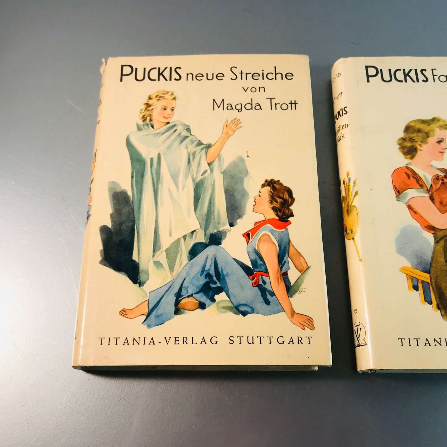 Familienglück & PUCKIS neue Streiche v. Magda Trott Jugendbücher
