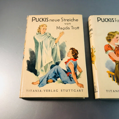 Familienglück & PUCKIS neue Streiche v. Magda Trott Jugendbücher