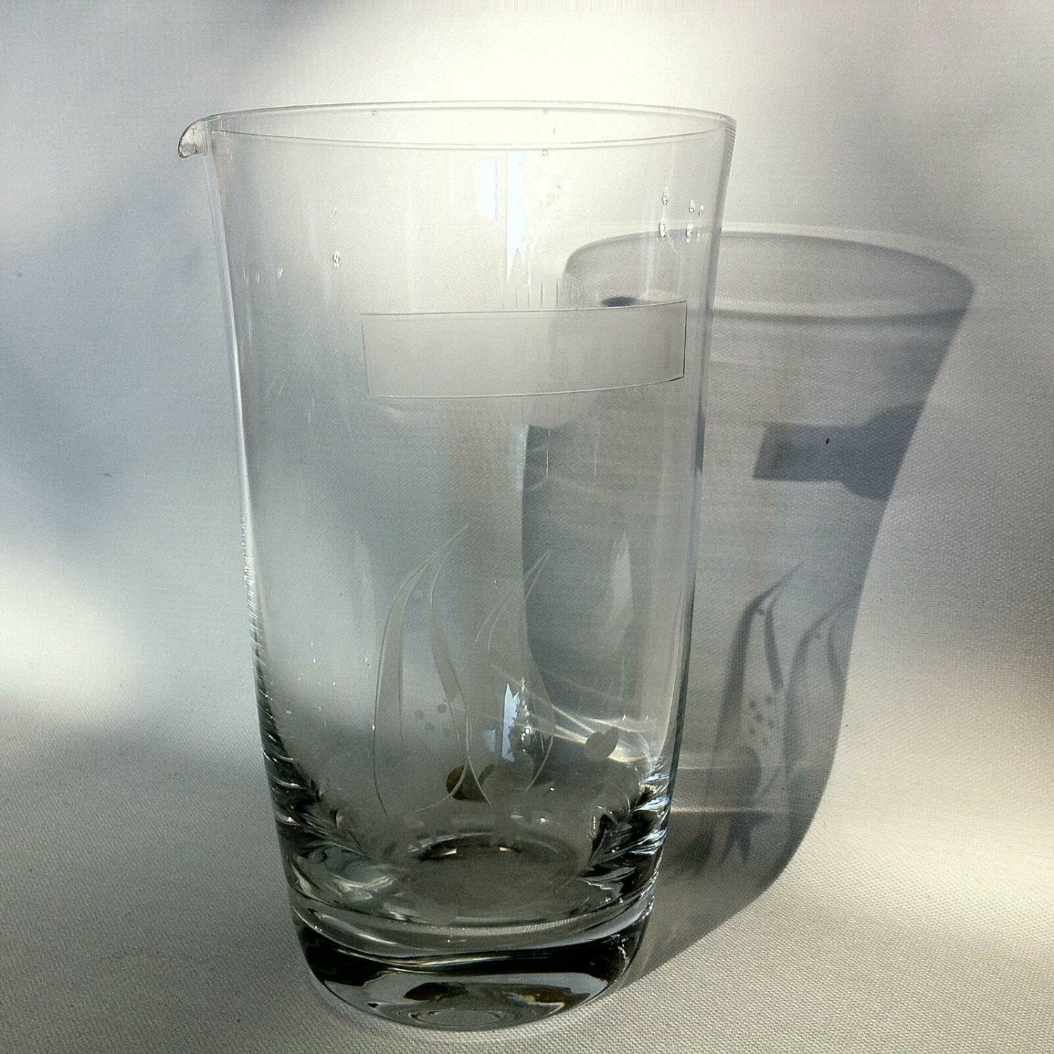 Rosenthal PITCHER Martini Glas 50er 60er PINGUINEN 14,3 Cocktail Shaker
