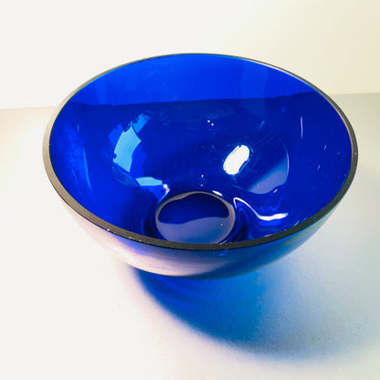 Schalen Schüssel Schälchen Glas 50er 60er blau Set 15/16 cm 50er 60er
