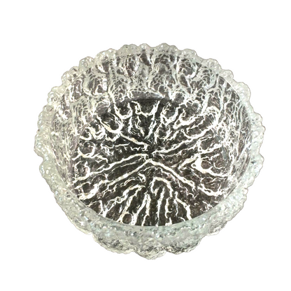 Borke 50er 60er 10,5 cm Schale Schüssel Glas Schälchen MID CENTURY 