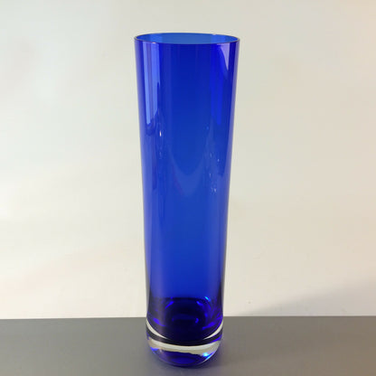 Vase 26 cm MID CENTURY Vase blau 70er 60er  Vintage