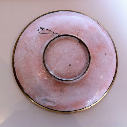 Käthe RUCKENBROD Teller Mattemaille Emaille Email Stegemaille 50er Schale