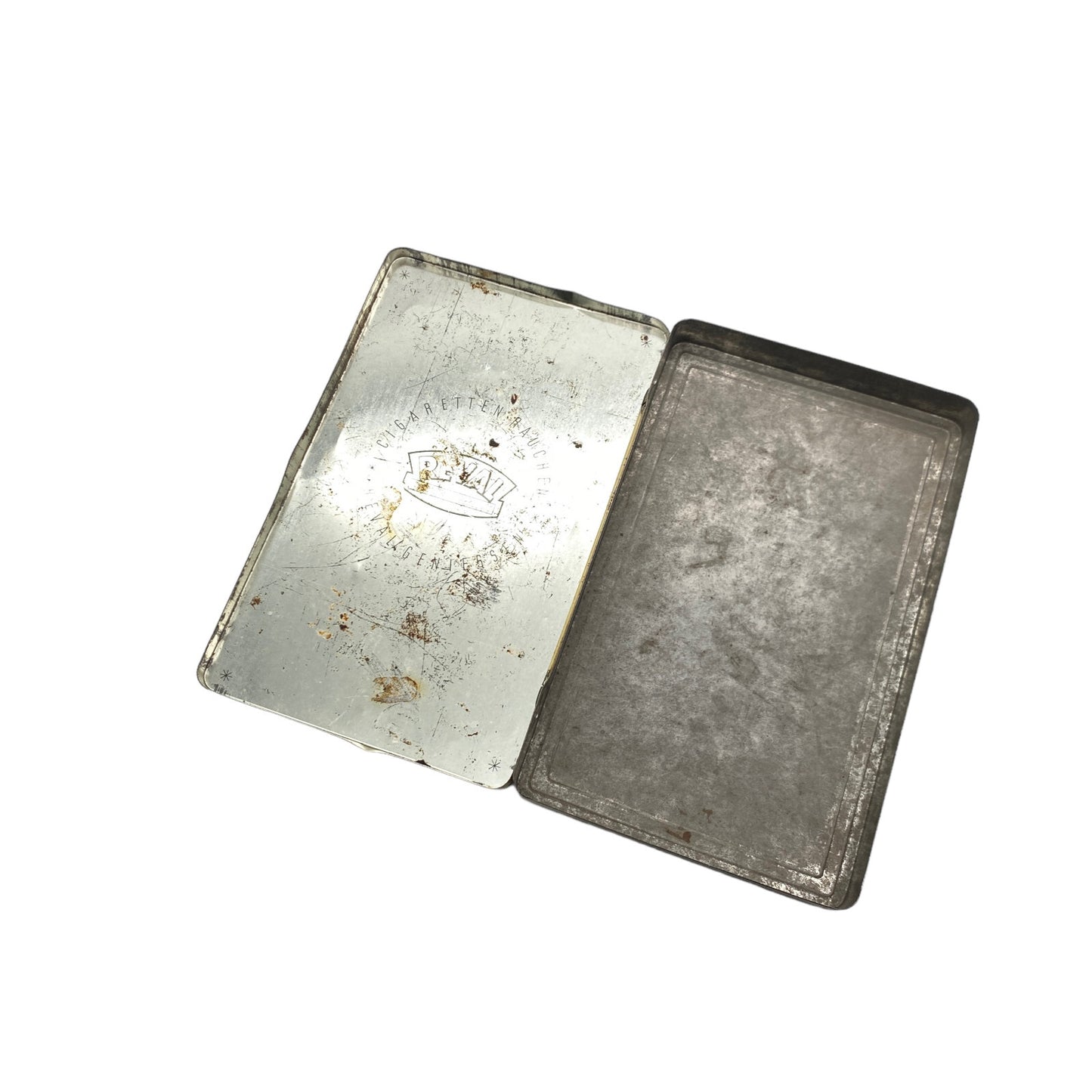 REVAL Goldschnitt Zigaretten Blechdosen Blechdose Metalldose Dose Blechschachtel