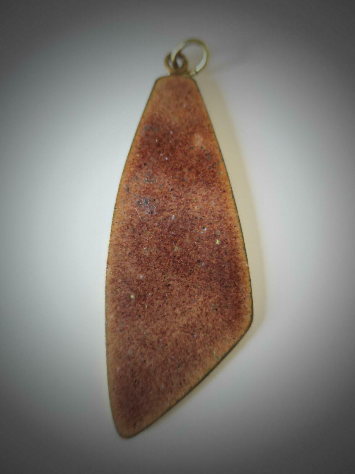 ANHÄNGER Emaille 50er Mattemaille Email 