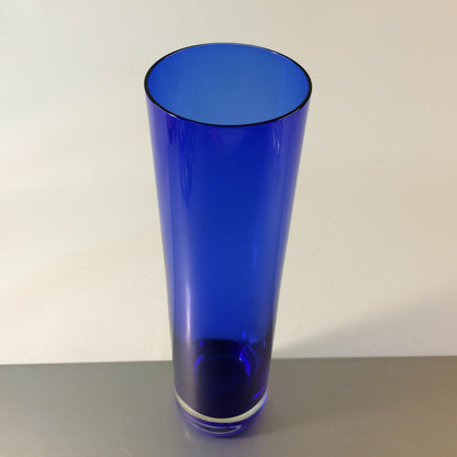 Vase 26 cm MID CENTURY Vase blau 70er 60er  Vintage