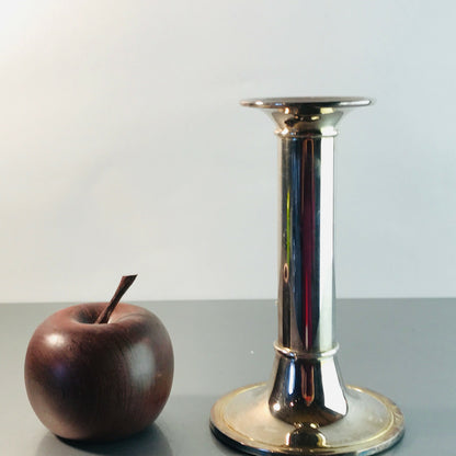 BBI Braucke & Berkenhoff Iserlohn Kerzenhalter versilbert 16 cm