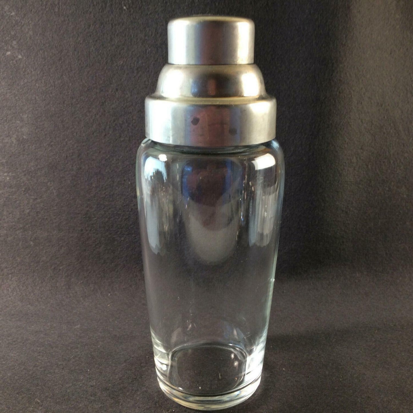 BMF Glas 70er 60er Cocktailshaker 60er 70er 22 cm Shaker
