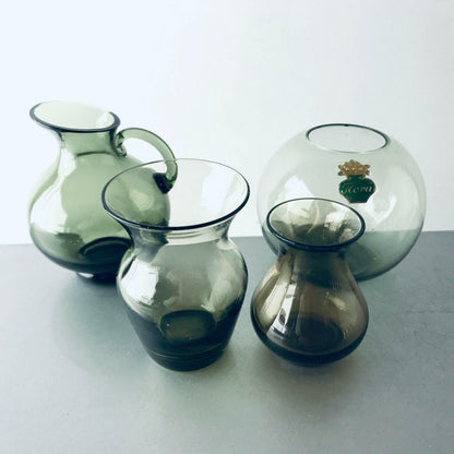 asen 50er 60er MID CENTURY Rauchglas mini 