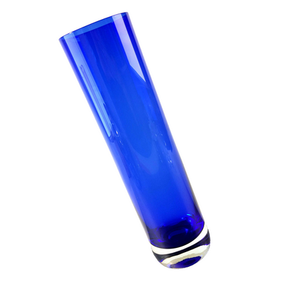 Vase 26 cm MID CENTURY Vase blau 70er 60er  Vintage