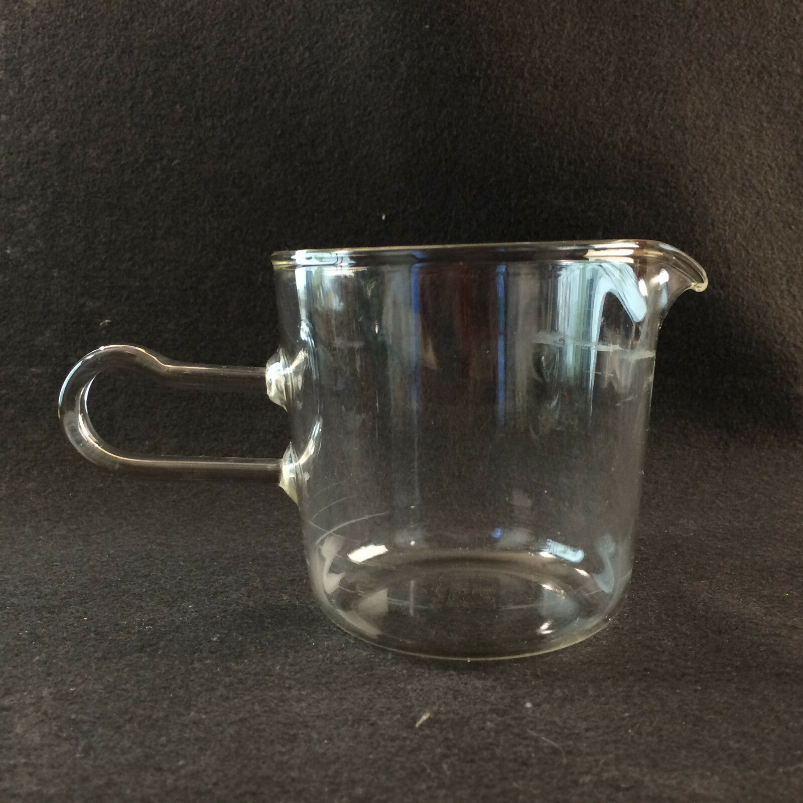 Wilhelm WAGENFELD 30er 40er Großer SOSER Sauciere Jenaer Glas 