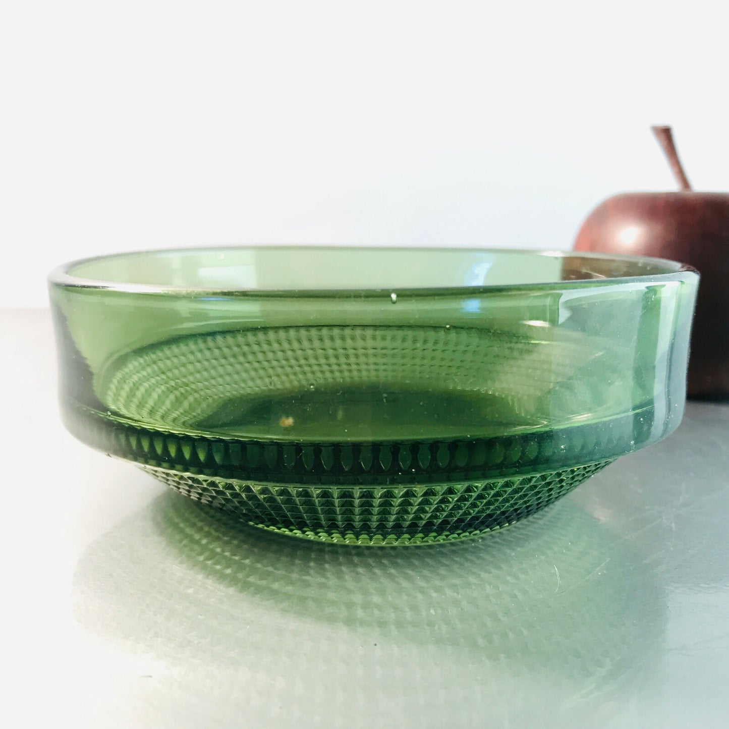 Schale PRESSGLAS FRIEDRICH BUNDTZEN 1964 60er VEB Ankerglas BERNSDORF